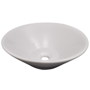 Set mobilier baie din opt piese cu chiuvetă inclusă, bej - Img 5