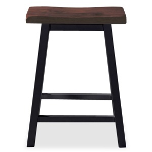 Set mobilier de bar, 3 piese, MDF, negru - Img 5