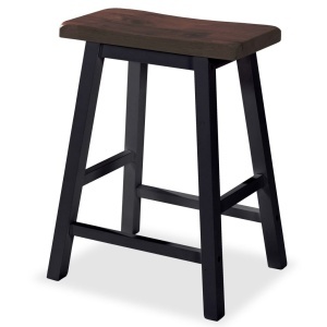 Set mobilier de bar, 3 piese, MDF, negru - Img 8