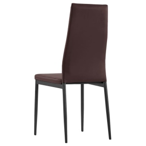 Set mobilier de bucătărie, 5 piese, maro - Img 12