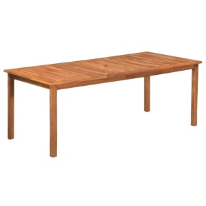 Set mobilier de exterior, 9 piese, negru și maro, poliratan - Img 2