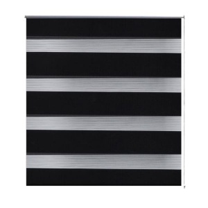Stor Zebra, 100 x 175 cm, Negru - Img 2