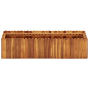 Strat inălțat de grădină, 100x30x25 cm, lemn masiv de acacia - Img 2