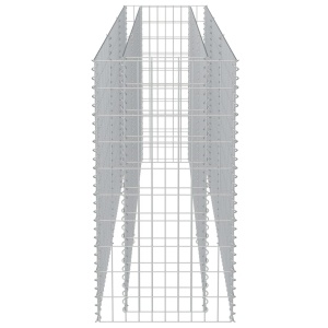 Strat inălțat gabion, 270 x 50 x 100 cm, oțel galvanizat - Img 5