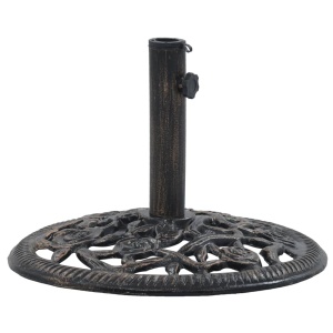 Suport de umbrelă, bronz, 12 kg, fontă, 48 cm - Img 2