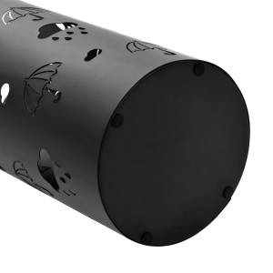 Suport pentru umbrele, model umbreluțe, oțel, negru - Img 4