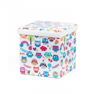 Taburete Design 38 x 38 Owls New - Img 4