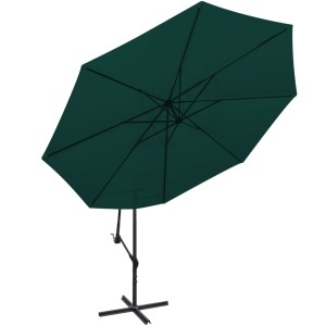 Umbrelă cantilever 3,5 m, Verde - Img 3
