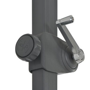 Umbrelă de exterior cu bază portabilă, antracit - Img 5