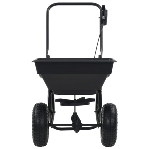 Utilaj de imprăștiat sare, 92x46x70 cm, PVC și oțel, 15 L - Img 2