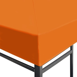 Acoperiș de pavilion, 310 g/m², portocaliu, 4 x 3 m - Img 5