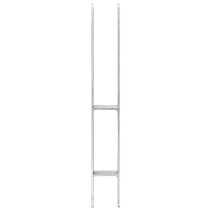 Ancore de gard, 6 buc., argintiu, 7x6x60 cm, oțel galvanizat - Img 3