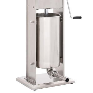 Aparat de umplut cârnați manual, argintiu, 15L, oțel inoxidabil - Img 8