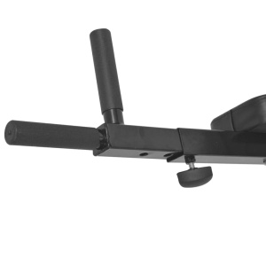Aparat exerciții triceps și abdomen, montare pe perete, negru - Img 5