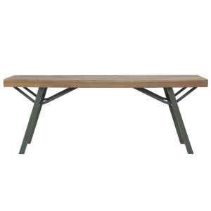 Bancă de grădină, 120 cm, lemn masiv de acacia - Img 2