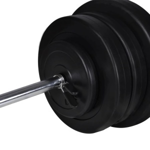 Bancă reglabilă pentru abdomene cu set haltere/gantere 60,5 kg - Img 11
