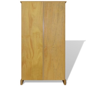 Bibliotecă 4 rafturi pin, stil mexican Corona 81 x 29 x 150 cm - Img 3