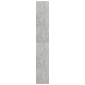 Bibliotecă cu 5 rafturi, gri beton, 80 x 30 x 189 cm, PAL - Img 6
