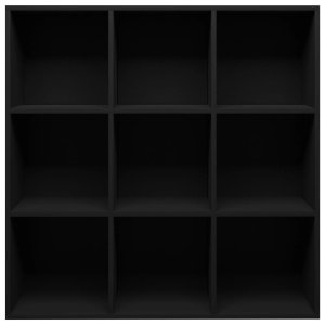 Bibliotecă, negru, 98 x 30 x 98 cm, PAL - Img 4