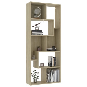 Bibliotecă, stejar Sonoma, 67 x 24 x 161 cm, PAL - Img 4