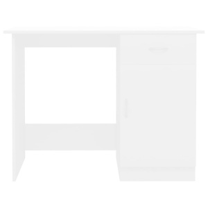 Birou, alb, 100 x 50 x 76 cm, PAL - Img 6