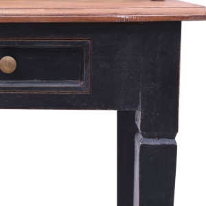 Birou de scris cu sertare, 90x50x101 cm, lemn masiv reciclat - Img 6