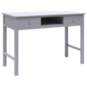 Birou de scris, gri, 110 x 45 x 76 cm, lemn