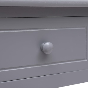 Birou de scris, gri, 110 x 45 x 76 cm, lemn - Img 5
