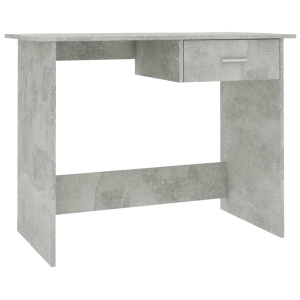 Birou, gri beton, 100 x 50 x 76 cm, PAL - Img 2