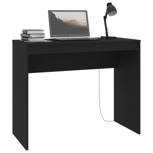 Birou, negru, 90 x 40 x 72 cm, PAL - Img 3