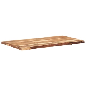 Blat de masă, 120x60x3,8 cm, lemn masiv de acacia - Img 8