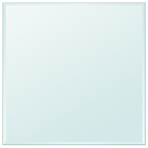 Blat de masă din sticlă securizată pătrat 800 x 800 mm