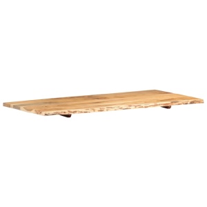 Blat lavoar de baie, 120 x 55 x 2,5 cm, lemn masiv de acacia - Img 6