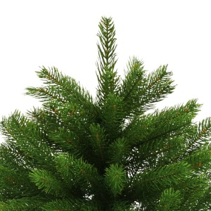 Brad de Crăciun artificial, ace cu aspect natural, 65 cm, verde - Img 4