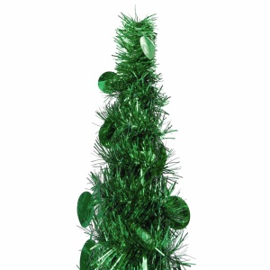 Brad de Crăciun artificial tip pop-up, verde, 120 cm, PET - Img 2