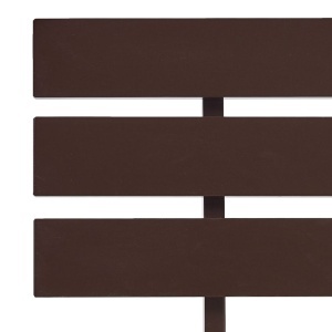 Cadru de pat, maro inchis, 180 x 200 cm, lemn masiv de pin - Img 7