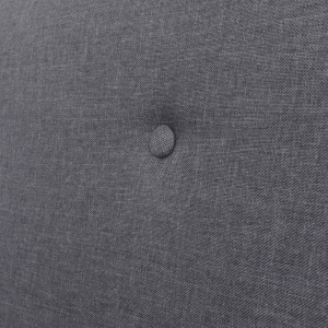 Canapea de 3 persoane, textil, gri inchis - Img 2