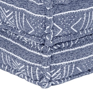 Canapea puf modulară cu 4 locuri, indigo, material textil - Img 10