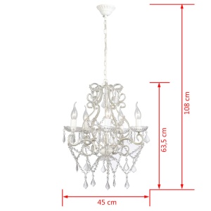 Candelabru cu 2800 de cristale E14 - Img 7