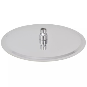Cap de duș rotund tip ploaie, oțel inoxidabil, 30 cm - Img 4
