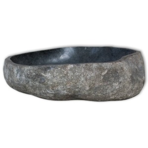 Chiuvetă din piatră de râu, 30-37 cm, oval - Img 2