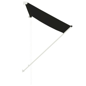 Copertină retractabilă, antracit, 150 x 150 cm - Img 4