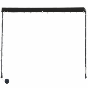 Copertină retractabilă cu LED, antracit, 300 x 150 cm - Img 5