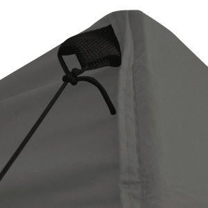 Cort de petrecere pliabil cu 4 pereți, antracit, 2 x 2 m, oțel - Img 8