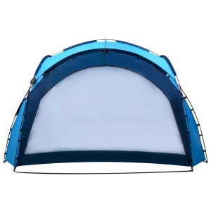Cort petrecere cu LED și 4 pereți, albastru, 3,6 x 3,6 x 2,3 m - Img 5