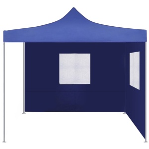 Cort pliabil cu 2 pereți, albastru, 3 x 3 m - Img 2