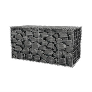 Coș gabion, 100 x 50 x 50 cm, oțel galvanizat - Img 3