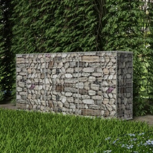 Coș gabion, 200 x 50 x 100 cm, oțel galvanizat