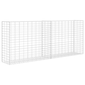 Coș gabion, 85 x 30 x 200 cm, oțel galvanizat - Img 2