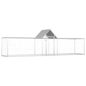 Coteț de găini, 5 x 1 x 1,5 m, oțel galvanizat